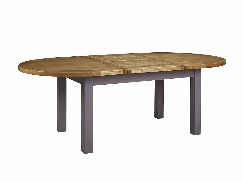 Charltons Furniture - Bretagne 176cm Oval Extending Butterfly Table Charltons Furniture - Bretagne 176cm Oval Extending Butterfly Table